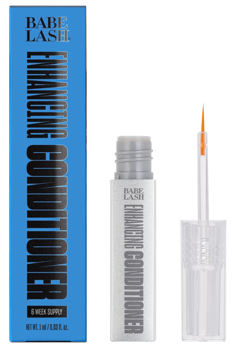 Babe Lash Enhancing Conditioner - Conditioning Serum for Eyelashes, with Peptides and Biotin, Promotes Fuller & Thicker Looking Lashes, Companion to Essential Lash Serum | 1mL, Starter Supply