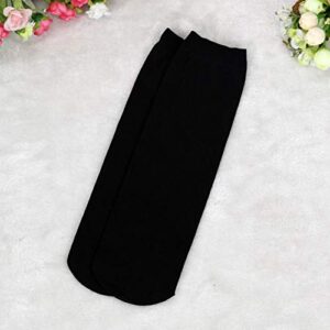 Elastic Stockings Silky Fiber Ultra-thin Men Silk Short 4 Socks Pairs Socks Athletic Socks Women Mid Calf