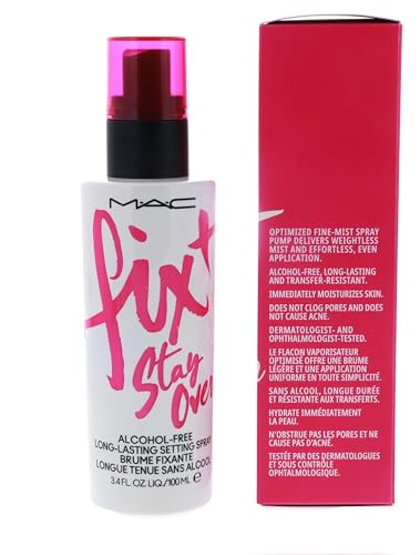 M.A.C. Mac Fix+ Stay Over Alcohol Free 16HR Setting Spray, 3.40 Ounce (Pack of 1)