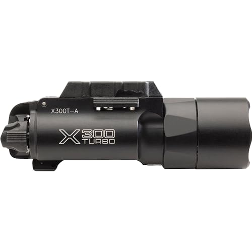 SureFire X300T-A Turbo High-Candela LED Handgun WeaponLight, Black