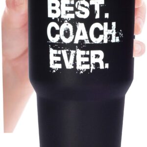 MEANT2TOBE Best Coach Ever Gifts, Best Coach, Best Coach Ever, Best Coach Ever Cup(Mint) Bundle with Coach Gifts, Best Coach Ever, Coach Keychain, Best Coach Gifts (Black)