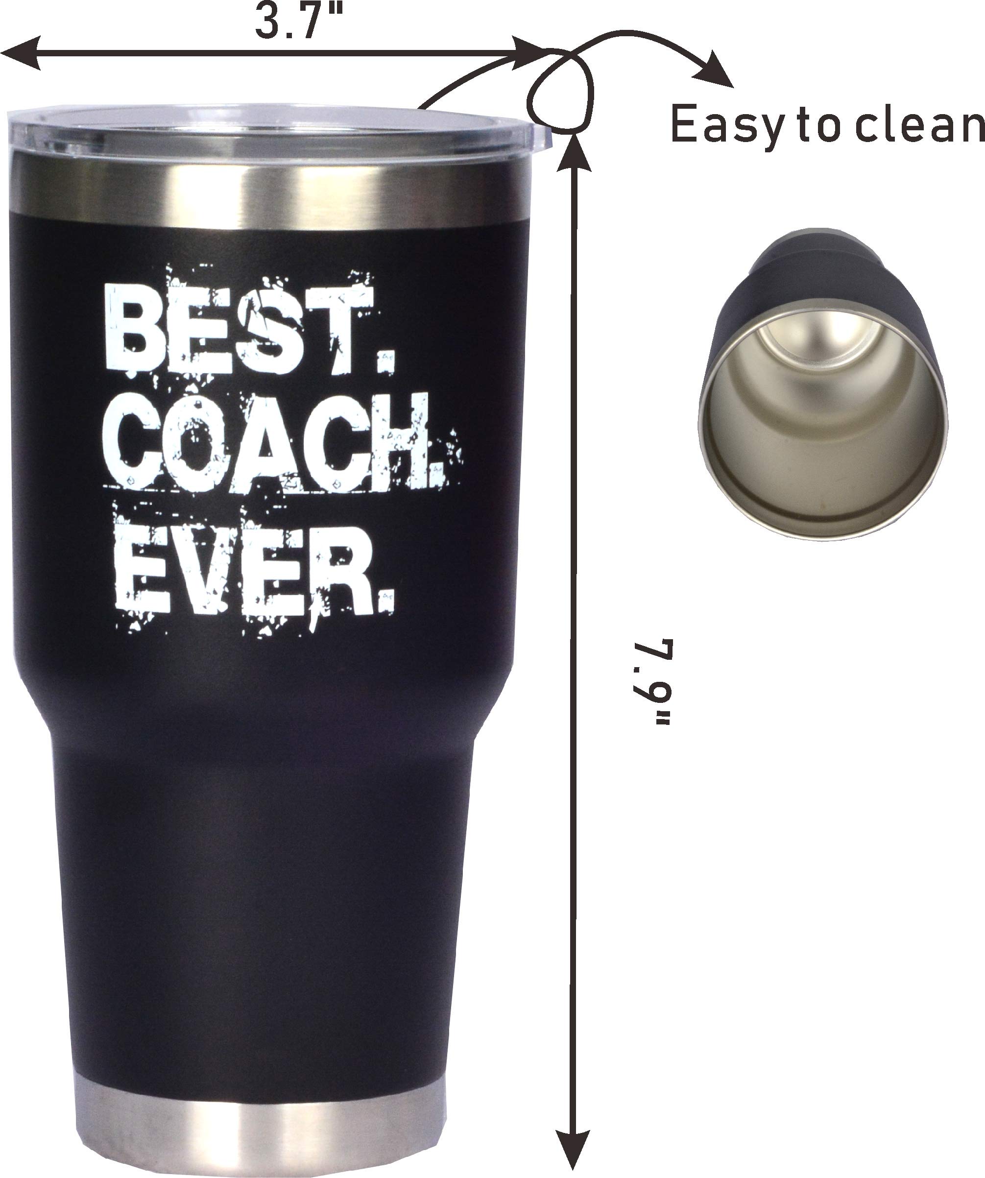 MEANT2TOBE Best Coach Ever Gifts, Best Coach, Best Coach Ever, Best Coach Ever Cup(Mint) Bundle with Coach Gifts, Best Coach Ever, Coach Keychain, Best Coach Gifts (Black)