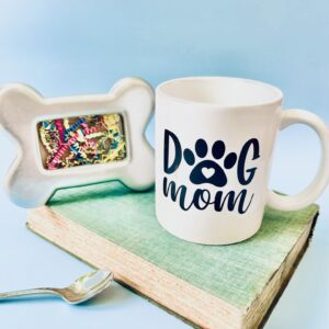 Dog Mom Gifts for Women - Funny Dog Mom Wine Glass & Coffee Mug for Mother’s Day, Christmas Gift, Best Friend Gift, Birthday’s, Grandma