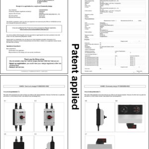 DIHOOL Solar Panel Disconnect Switch, 2x32 Amp 2 String DC 1200V 2 in 2 Out, IP66 PV Combiner Box