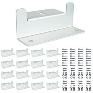 d&onehos solar panel mounting z brackets lightweight aluminum corrosion-free construction for rvs, trailers, boats, yachts, wall and other off gird roof installation, 16 units per set