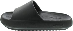 skechers women's arch fit horizon sneaker, black synthetic, 9