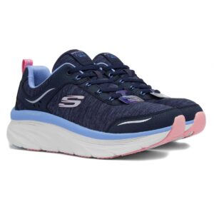 Skechers Women's Relaxed Fit: D'Lux Walker - Cool Groove - Navy - US 9