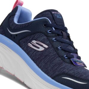 Skechers Women's Relaxed Fit: D'Lux Walker - Cool Groove - Navy - US 9