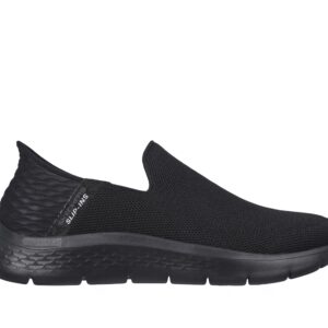 Skechers Men's Gowalk Flex Hands Free Slip-ins Athletic Slip-on Casual Walking Shoes Sneaker, Black, 9