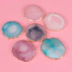 FOMIYES Cosmetic Manicure Pallet Nail Paint Plate Nail Paint Board Manicure Nail Pallet Nail Painting Tray Nail Art Pallet Resin for Makeup Pallet Palettes Watercolor Painting Marble