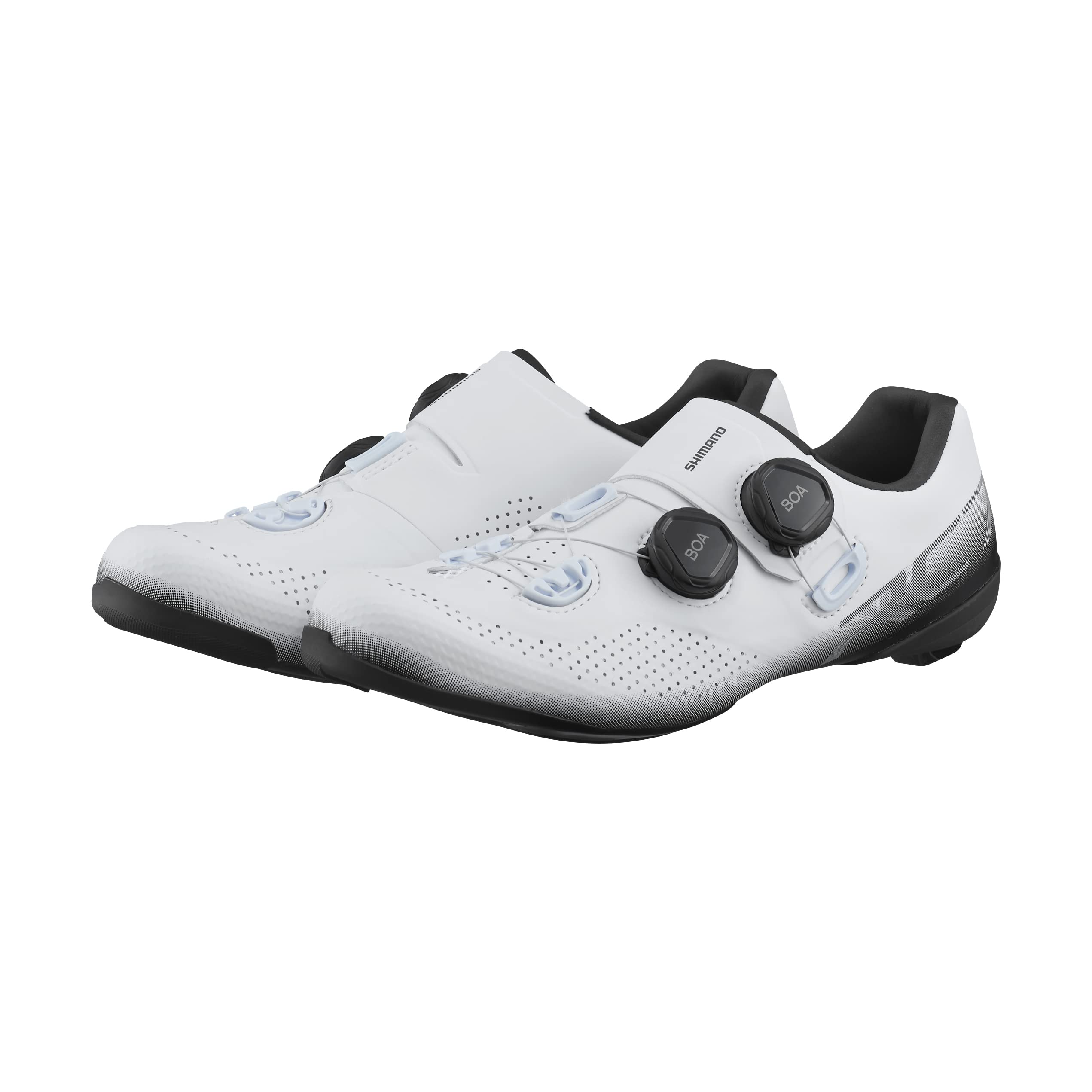 SHIMANO SH-RC702W Women’s High Performance Cycling Shoe, White, 10-10.5 Women (EU 43)