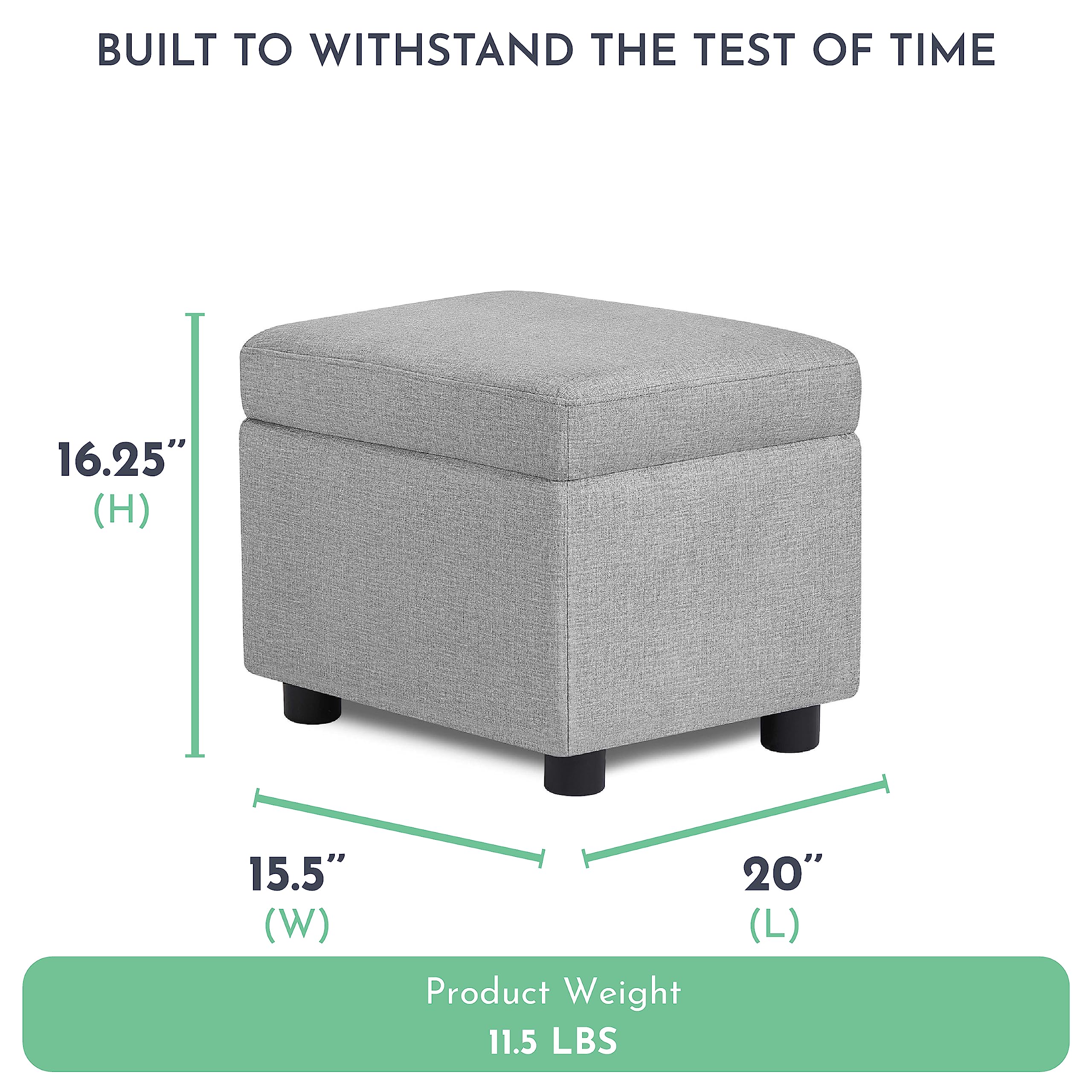 Evolur Aria Upholstered Plush Seating Swivel with Ottoman Greenguard Gold Certified Glider Chair for Modern Nursery, with Side Pockets, Tool-Free Assembly, Easy to Clean, Earl Grey