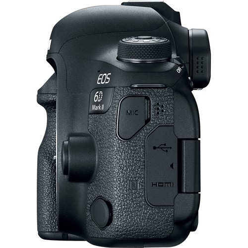 Canon EOS 6D Mark II DSLR Camera (1897C002) - Starter Bundle (Renewed)