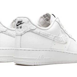 Nike Womens WMNS Air Force 1 Low DJ9942 100 White Paisley - Size 9W