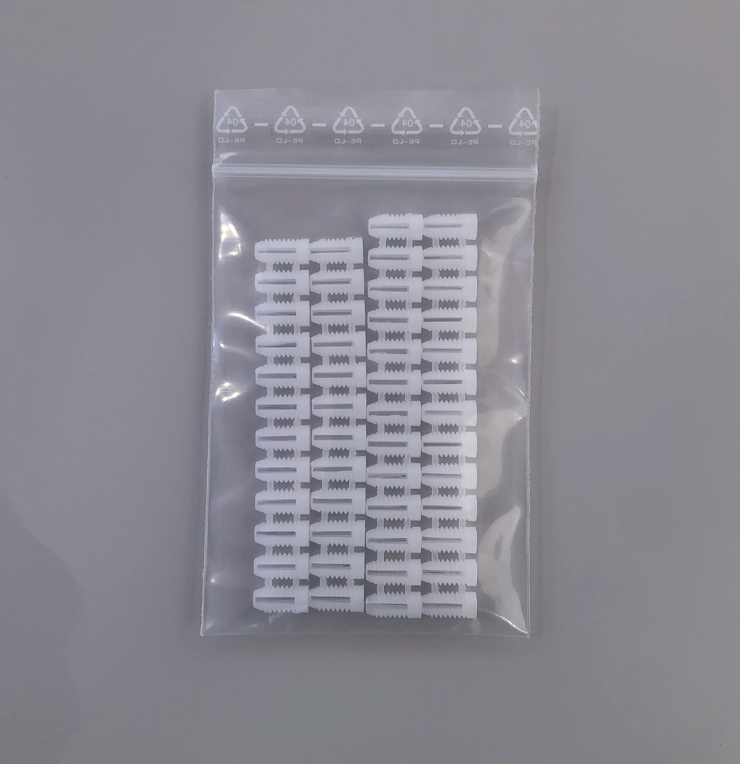 NELI Expansion Sleeve, Diameter 5 mm, Expansion Dowels, Plastic Dowels, Dowels, Pack of 50 (ø 5 mm, Length: 12 mm)