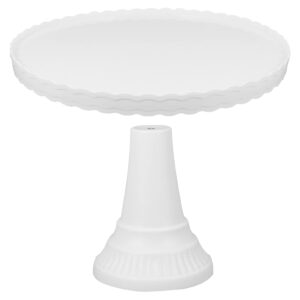 soimiss white plastic cake stand for wedding, birthday, party