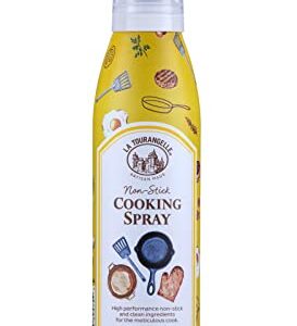 La Tourangelle, Non Stick Cooking Spray, Expeller Pressed Oil, Non Aerosol, For Neutral Flavor, Medium to High Heat, 5 Fl Oz