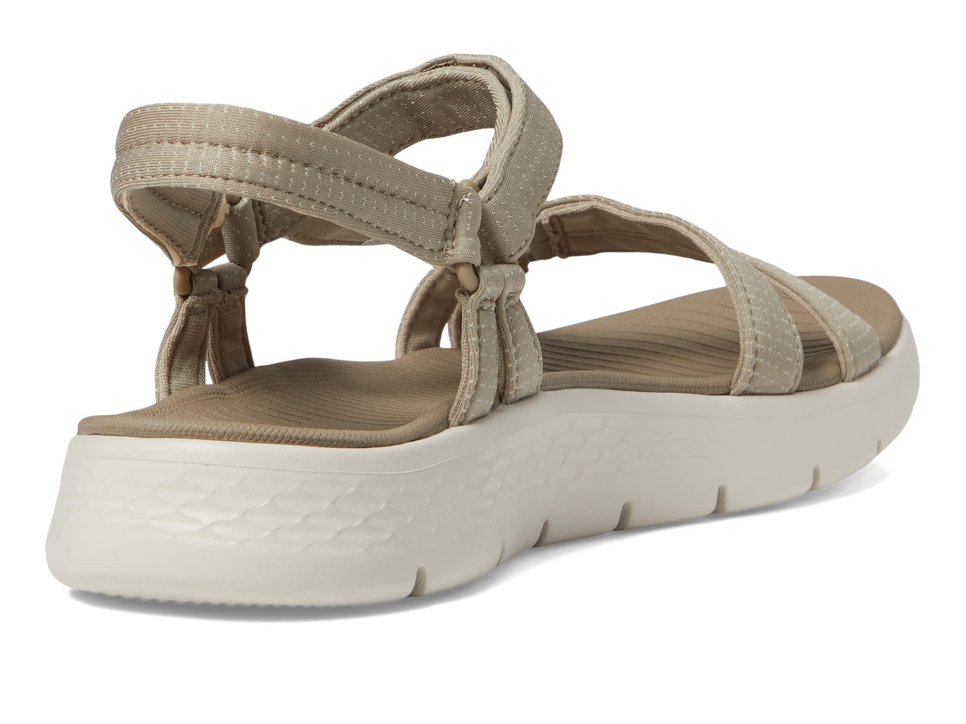 Skechers Women's GO Walk Flex Sandal-Sublime Sport, Taupe, 8