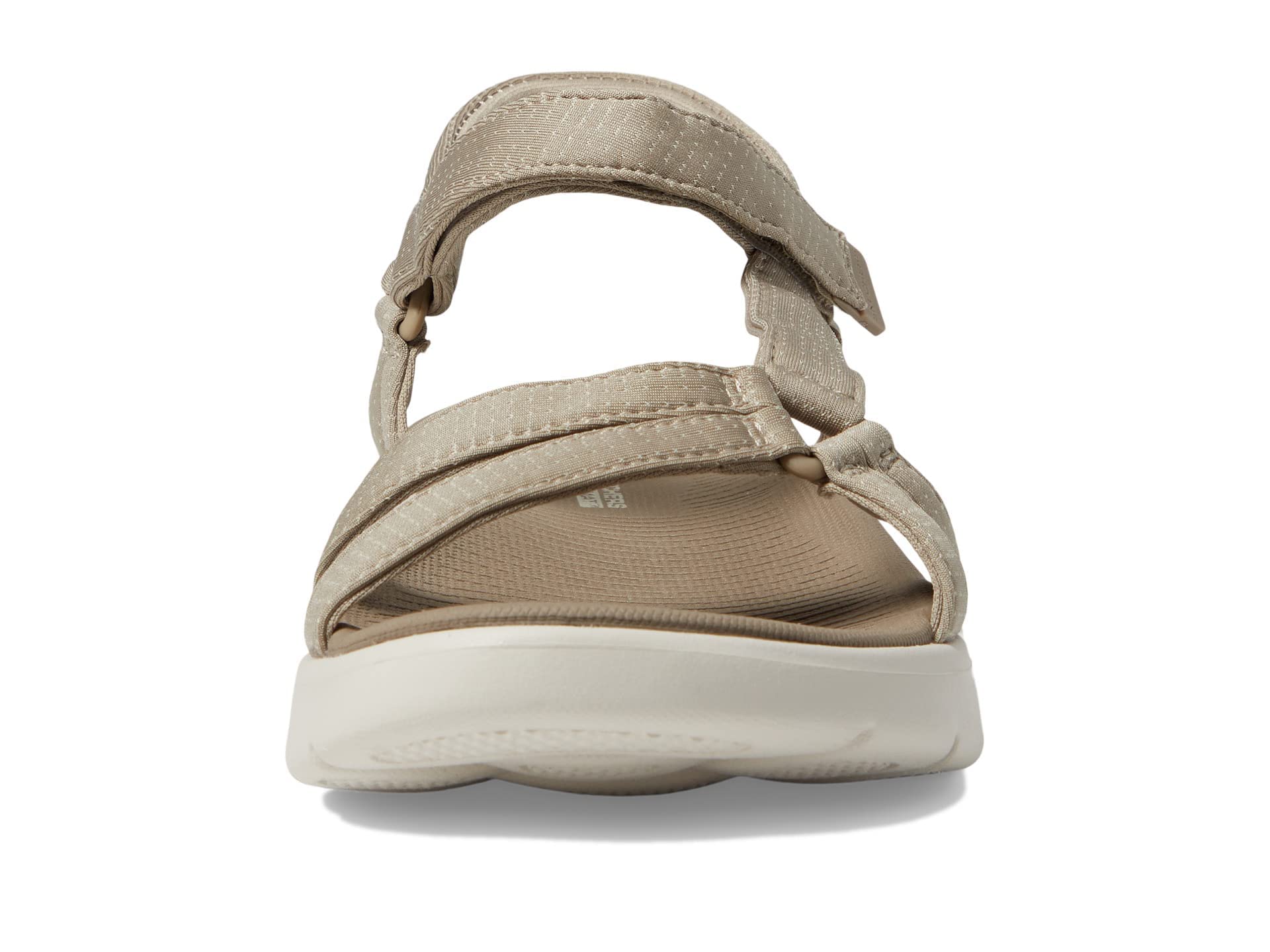 Skechers Women's GO Walk Flex Sandal-Sublime Sport, Taupe, 8