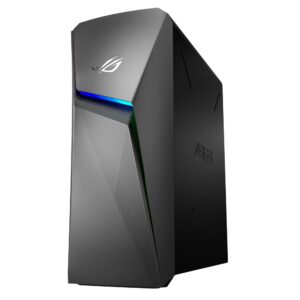 ASUS ROG Gaming Desktop, AMD Ryzen 5 3600X Processor, NVIDIA GeForce GTX 1660Ti, 64GB RAM, 2TB SSD Wi-Fi, Bluetooth, Windows 10, Bundle with JAWFOAL