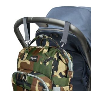 Mr. Peanut's Tili Dili Premium Diaper Backpack with USB Charging Port (Camo)