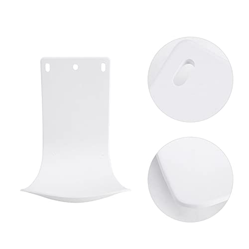 Alipis 5 pcs Plastic Water Tray Kitchen Scrubber Holder Hand Dispenser Tray bathrub Tray soap Dispenser drip Tray soap Dispenser Trays Foam Dispenser Tray Wall-Mounted White Cup Holder