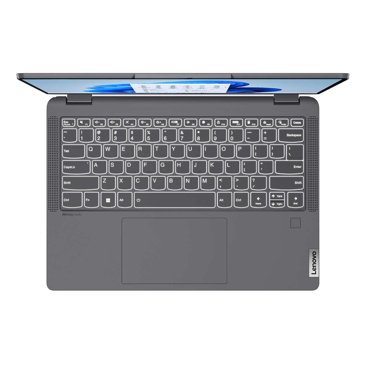 2022 LENOVO IdeaPad Flex 5 14" 2.2K Touchscreen 2-in-1 Laptop 8-Core AMD Ryzen 7 5700U 16GB RAM 2TB SSD Radeon Graphics HDMI USB-C Backlit KB w/ FP Reader WiFi-6 Windows 10 Pro w/ RATZK 32GB USB