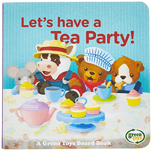 Green Toys Cupcake Set and Tea Party Book