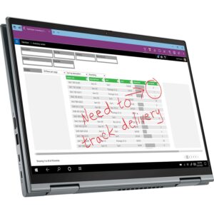 Lenovo ThinkPad X1 Yoga Gen 6 2 in 1 Laptop (14" FHD+ IPS Touchscreen, Intel Core i5-1145G7, 32GB RAM, 1TB SSD, Stylus), Business PC, Backlit, Fingerprint, 3-Yr Warranty, Webcam, Wi-Fi 6, Win 11 Pro