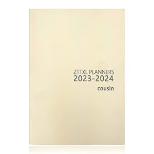 zttxl 2023-2024 daily planner,planner content include yearly calendar, monthly calendar, weekly pages, daily pages japanese/a5/january 1, 2023start/sunday(5.8" x 8.3")