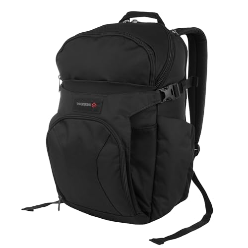 WOLVERINE 33L Backpack with Large Main, Laptop Compartment and Cooling Straps, Cargo Pro-Black, One Size