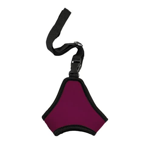 Oenophilia Wine Glass Holder Necklace - Stemstrap (Burgundy)