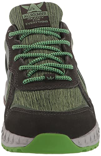 ALLROUNDER by MEPHISTO Women's Trail-Tex Sneaker, Black Olive, 9