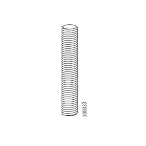 Cijkzewa Threaded Pins Screws Replacement for IKEA Part #100033(Pack of 2)