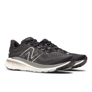 New Balance Women's Fresh Foam X 860 V13 Running Shoe, Black/White/Castlerock, 9