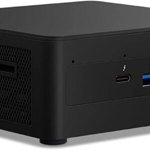 Latest Intel NUC11 Tiny Client Mini Desktop | Intel 4-Core i5-1135G7 | 16GB RAM 512GB SSD | Iris Xe Graphics | WiFi 6 | USB-C | HDMI | Mini-DP | RJ45 | Thunderbolt3 | Windows 10 Pro