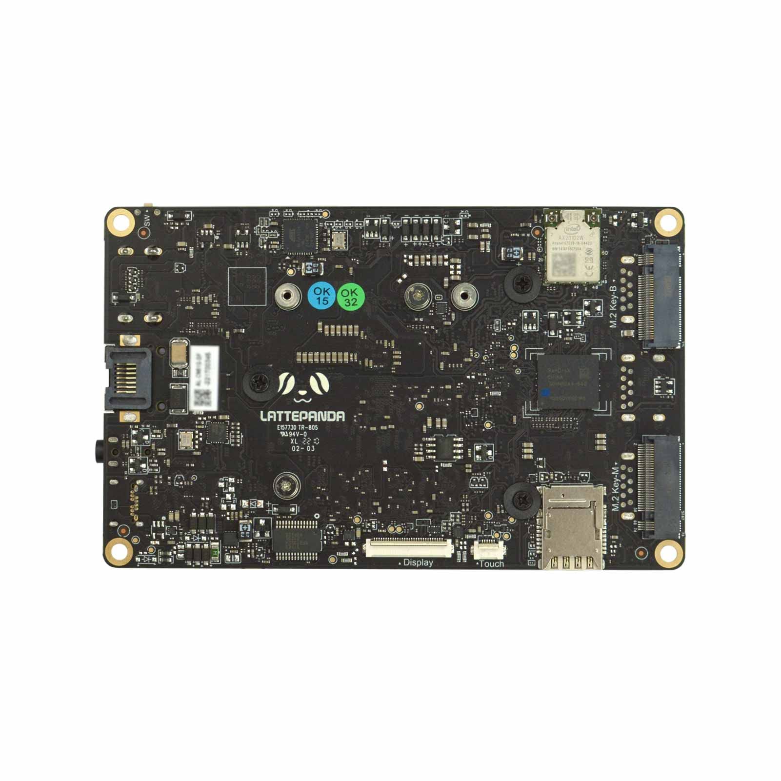 LattePanda 3 Delta 864-Pocket-Sized Windows 10 & 11/Linux Single Board Computer with Intel Celeron N5105, 8GB RAM+64GB eMMC, Wi-Fi 6(2.4G/5G), Dual M.2 Expansion and Dual 4K@60Hz Video Output