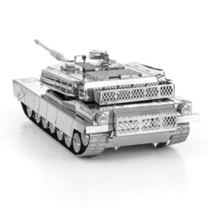 Metal Earth M1 Abrams Tank 3D Metal Model Kit Bundle with Tweezers Fascinations