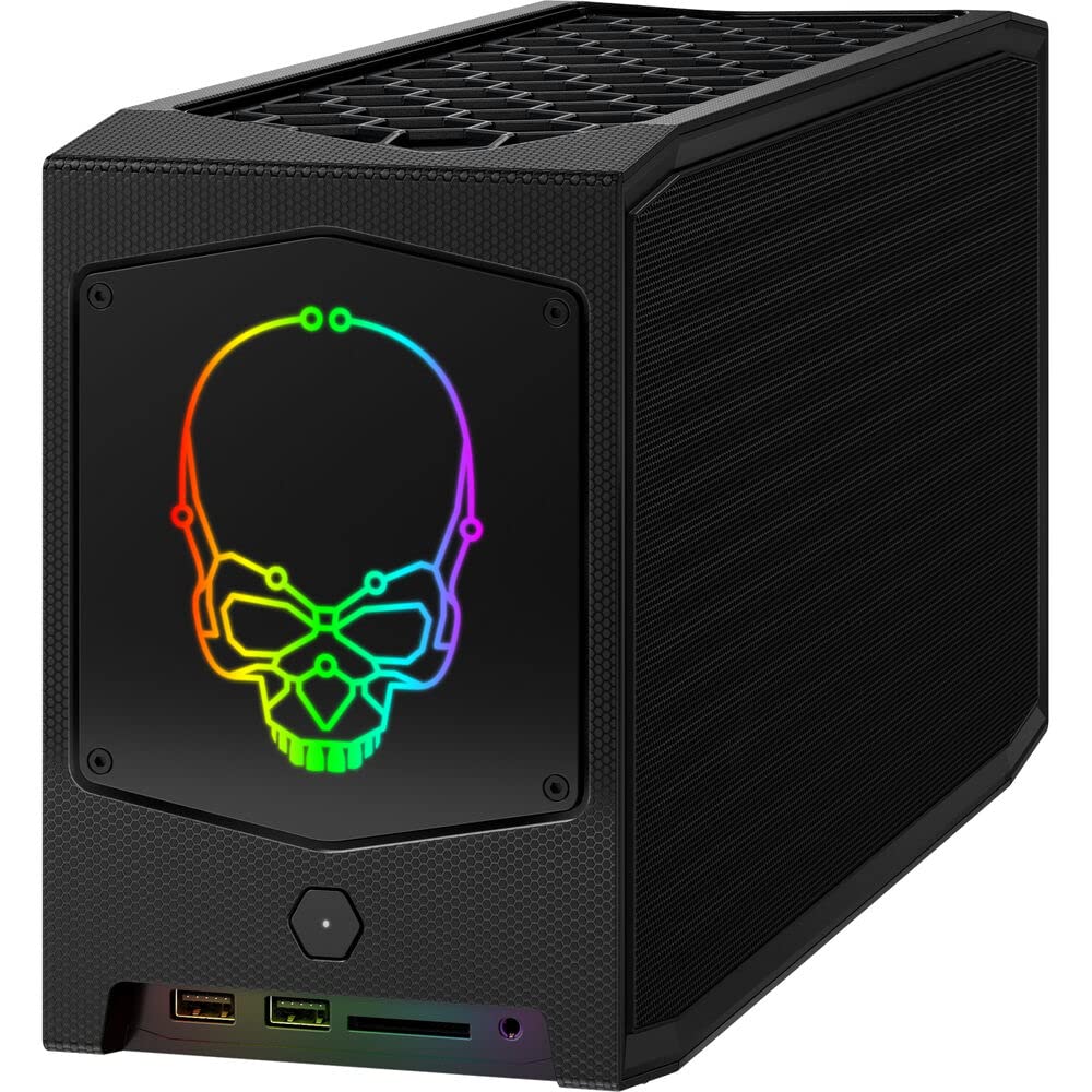 2022 Intel NUC 11 Extreme Mini PC Intel 8-Core i9-11900KB 64GB DDR4 2TB NVMe SSD NVIDIA GeForce RTX 3070 Ti FE WiFi-6e RJ-45 HDMI DP Thunderbolt 4 RGB Lighting Windows 11 Pro w/RATZK 32GB USB