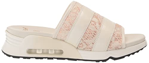 Ash Women's Lou Sport Sandal, Off-White, 7