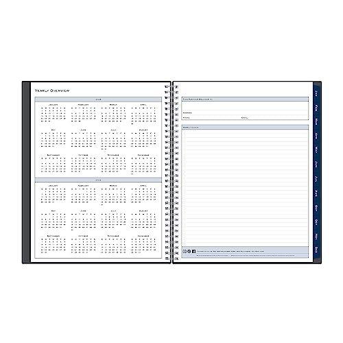 Blue Sky™ Weekly/Monthly Planner, 8-1/2" x 11", Passages, January To December 2023, 100008