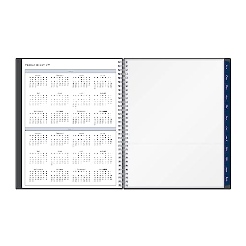 Blue Sky™ Weekly/Monthly Planner, 8-1/2" x 11", Passages, January To December 2023, 100008