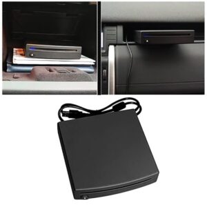 Car External CD Player Car Portable USB Integrated Add-on CD Player for Android Navigation/TV/PC with USB Plug and Play