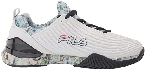 FILA Men's SPEEDSERVE Energized Sneaker, White Navy/Multi, 8