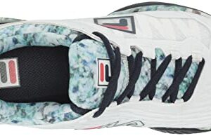 FILA Men's SPEEDSERVE Energized Sneaker, White Navy/Multi, 8