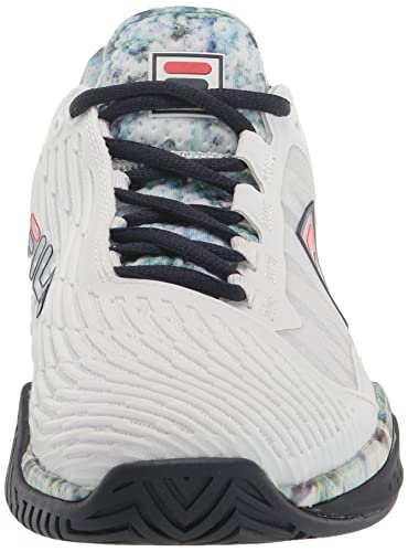 FILA Men's SPEEDSERVE Energized Sneaker, White Navy/Multi, 8