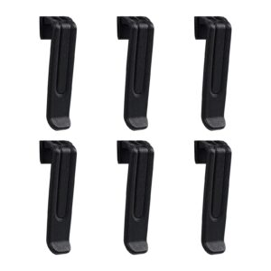 retevis rt68 walkie talkie belt clips,belt clip only compatible with rt68 2 way radio(6 pack)