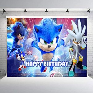 7x5ft hedgehog backdrop background for photography boy birthday party decoration supplies