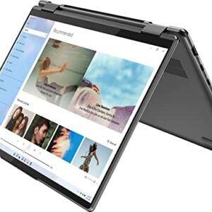 LENOVO 2022 Yoga 7i 2-in-1 Laptop 14in 2.2K Touchscreen Intel EVO Platform 12th Core i5-1235U Iris Xe Graphics 8GB LPDDR5 1TB SSD WiFi 6E Thunderblt4 HDMI Backlit Fingerprint Win 11 w/TLG USB