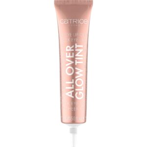 Catrice | All Over Glow Tint | Multi-Use Liquid Highlighter | Face & Body | Vitamin C, Niacinamide, Squalene, and Panthenol | Long-lasting & Lightweight | Vegan & Cruelty Free (020 | Keep Blushing)